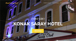 Desktop Screenshot of konaksarayhotel.com